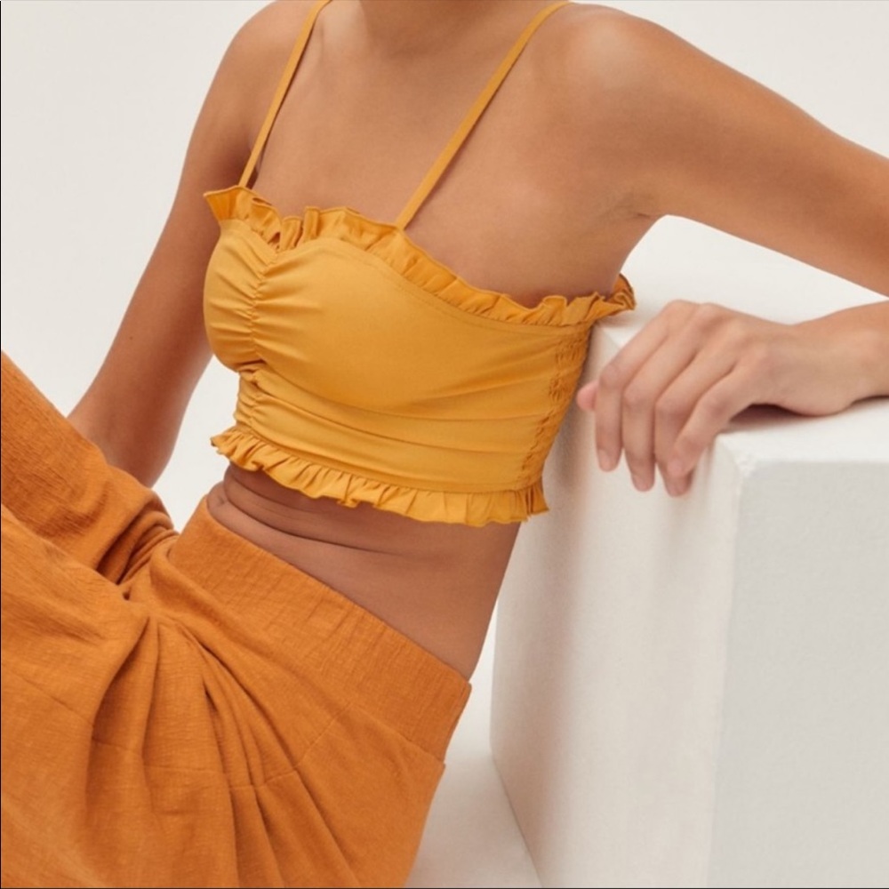UO Ruffled Top - Picture 2 of 6